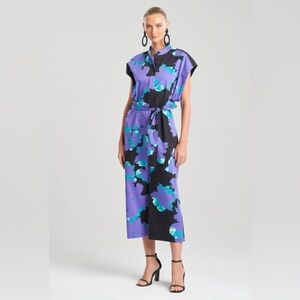 Natori Taichou Cotton Chink Crop Belted Jumpsuit